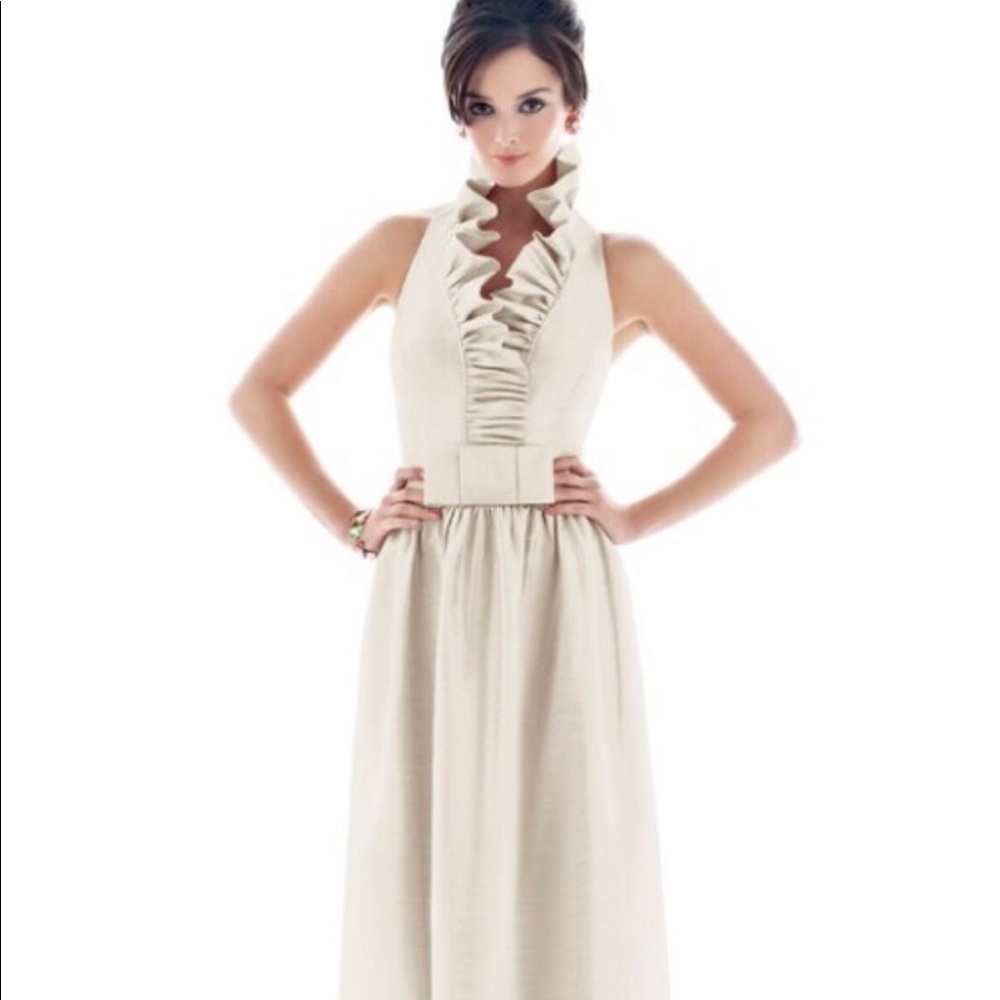 Alfred Sung bridesmaids dress